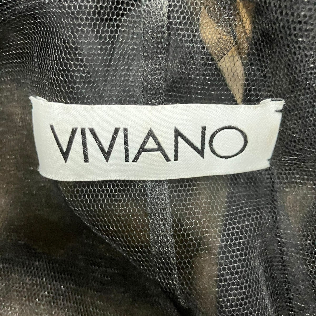 VIVIANO チュールフリルシアージャケット 古着・中古-5枚目のアイテム画像