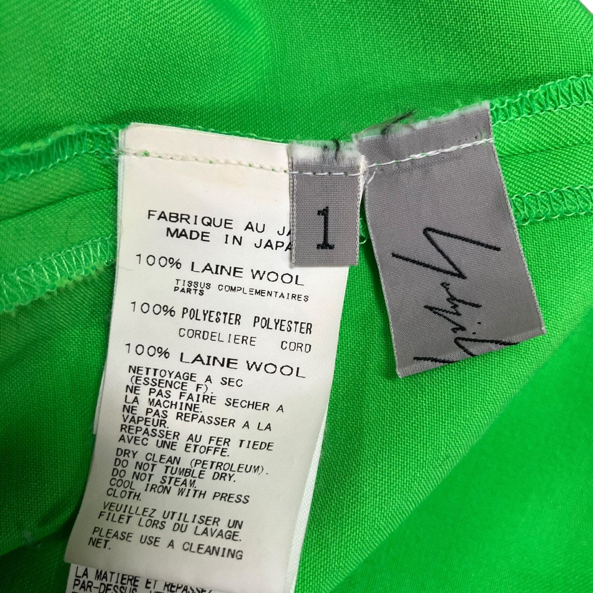 Yohji Yamamoto ツートンウールギャバジンワンピース 古着・中古-5枚目のアイテム画像