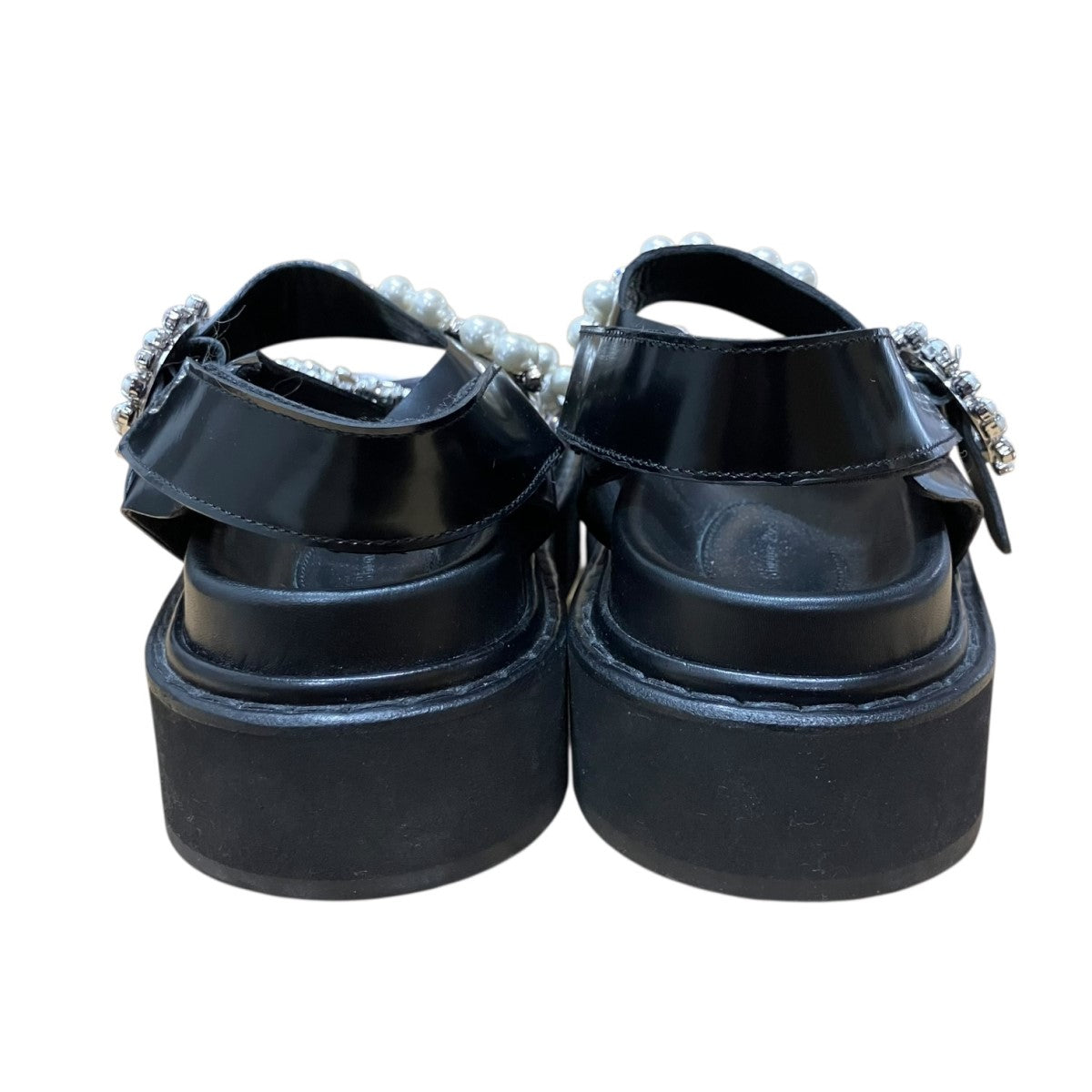 Simone Rocha ビジュースライドサンダル 古着・中古-5枚目のアイテム画像