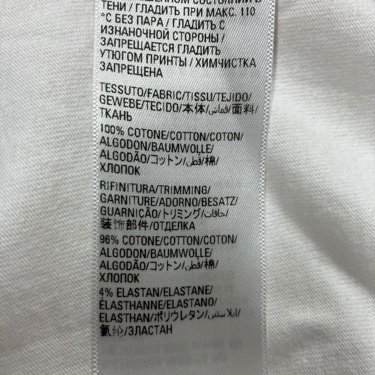 BALENCIAGA インスティテュート プリントＴシャツ 古着・中古-7枚目のアイテム画像