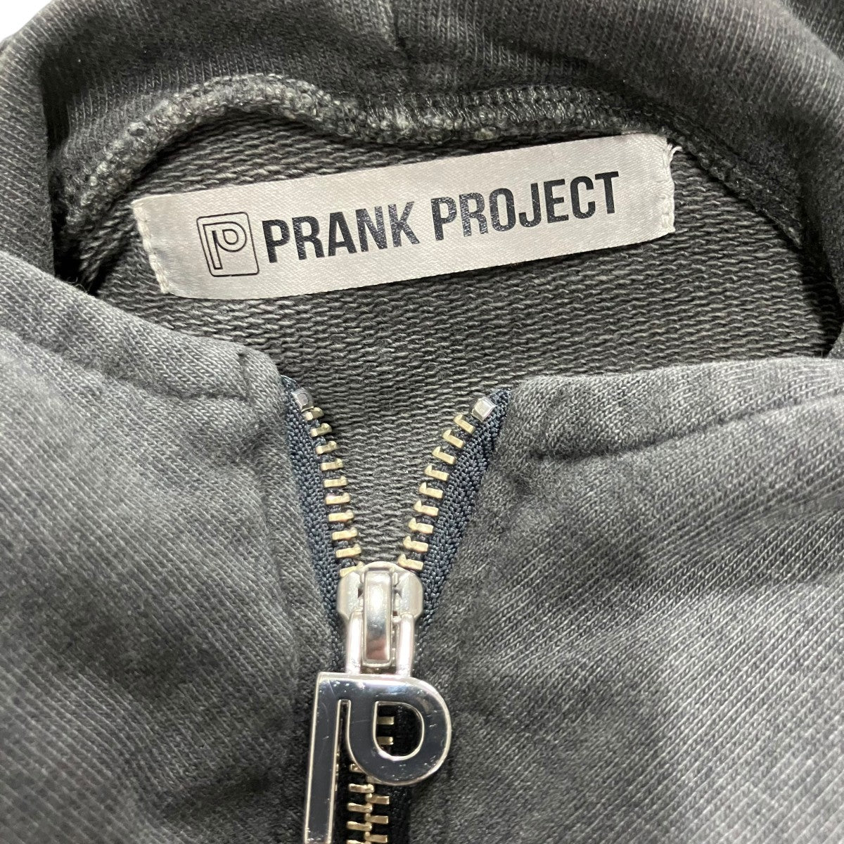 PRANK PROJECT ピグメントレイヤードダブルスウェットパーカー 古着・中古-5枚目のアイテム画像