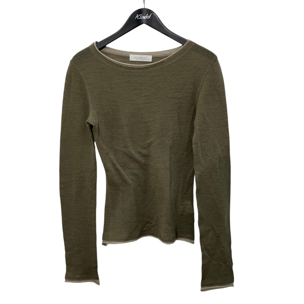 25AWプルオーバーニットNOTHINGEVERYTHING25AW-1