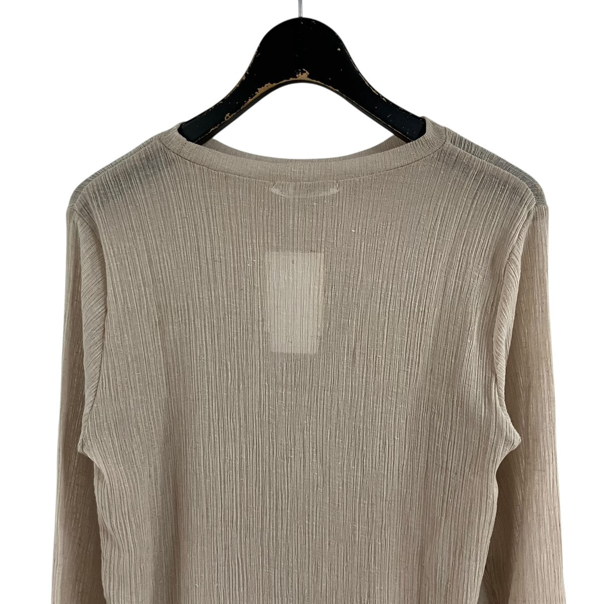 Whim Gazette シアーリネンカットプルオーバー 古着・中古-4枚目のアイテム画像