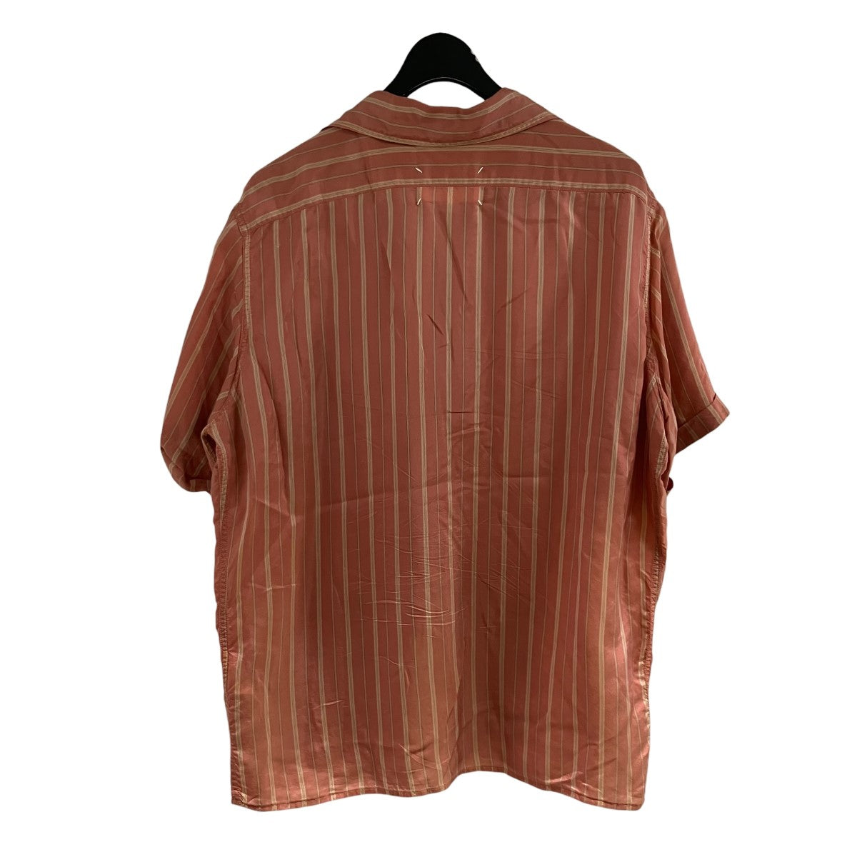 Maison Margiela ハーフスリーブストライプシャツ 古着・中古-3枚目のアイテム画像