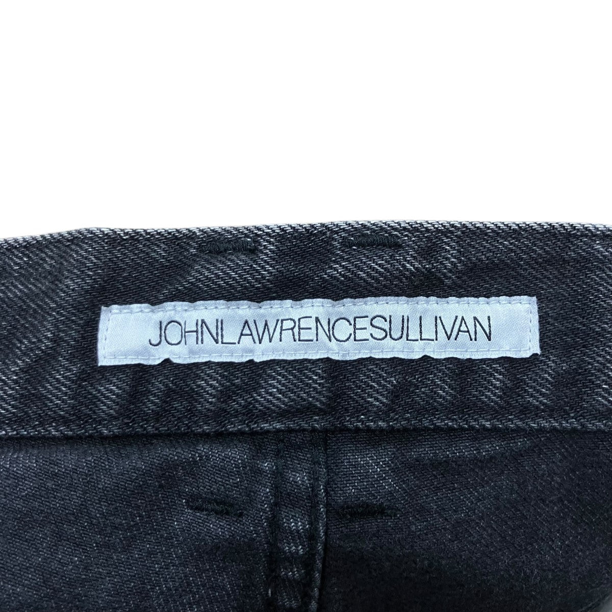 JOHN LAWRENCE SULLIVAN ブリーチデニムジップパンツ 古着・中古-6枚目のアイテム画像