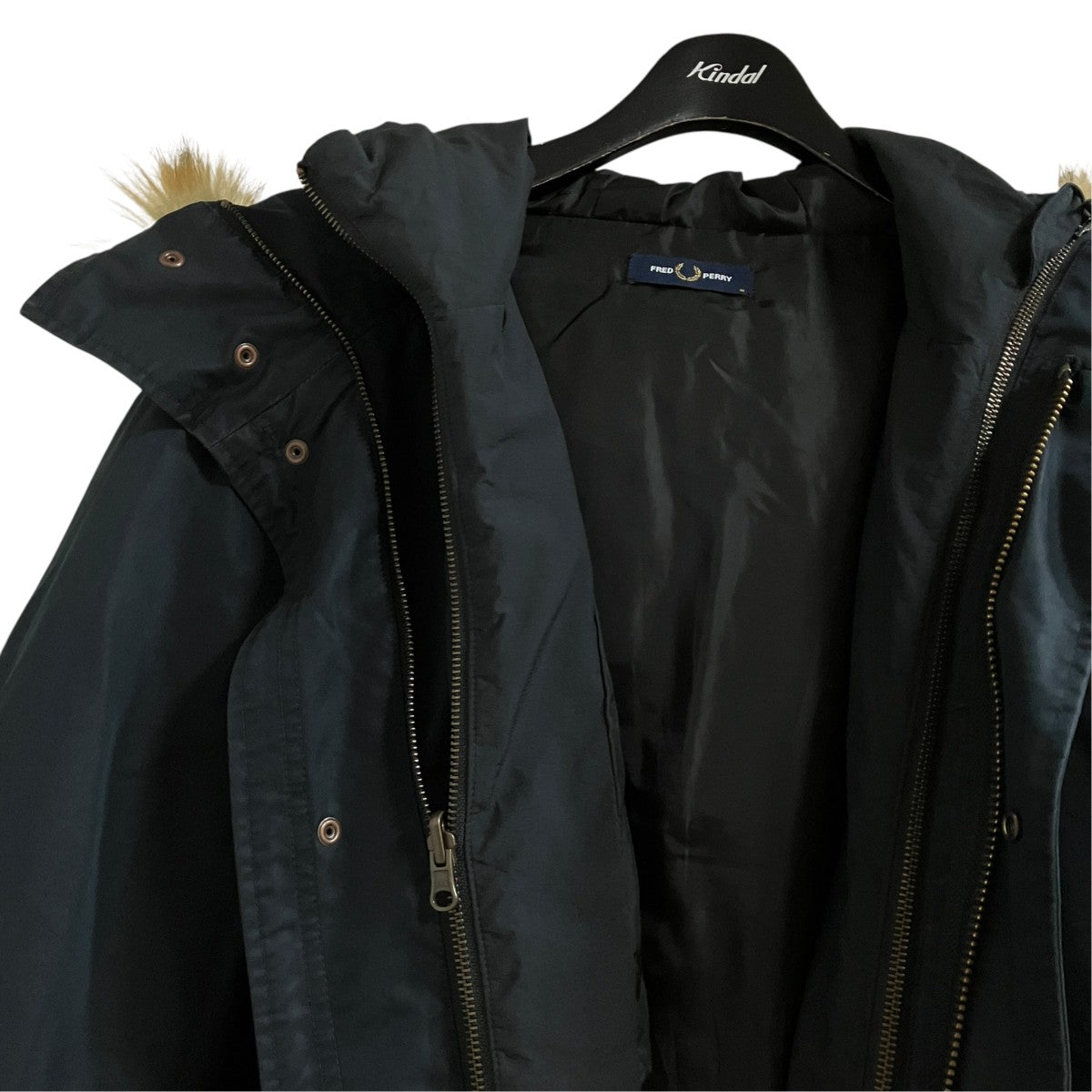 FRED PERRY モッズパーカー コート 古着・中古-5枚目のアイテム画像