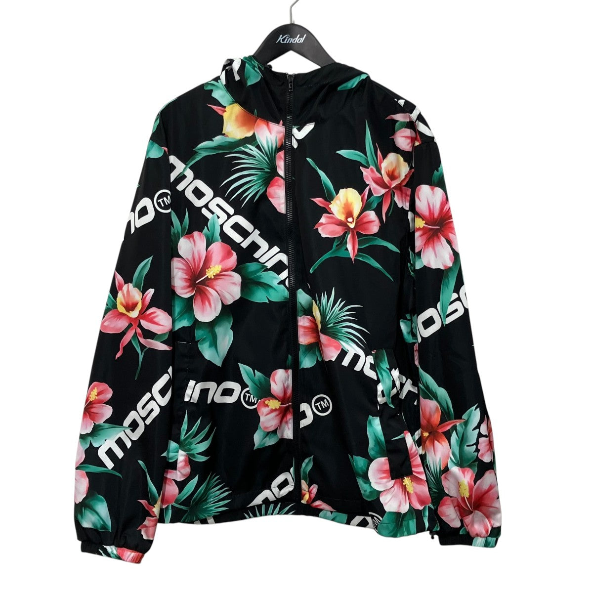 MOSCHINO トロピカル花柄ジャケット221ZPA06192056 古着・中古-1枚目のアイテム画像