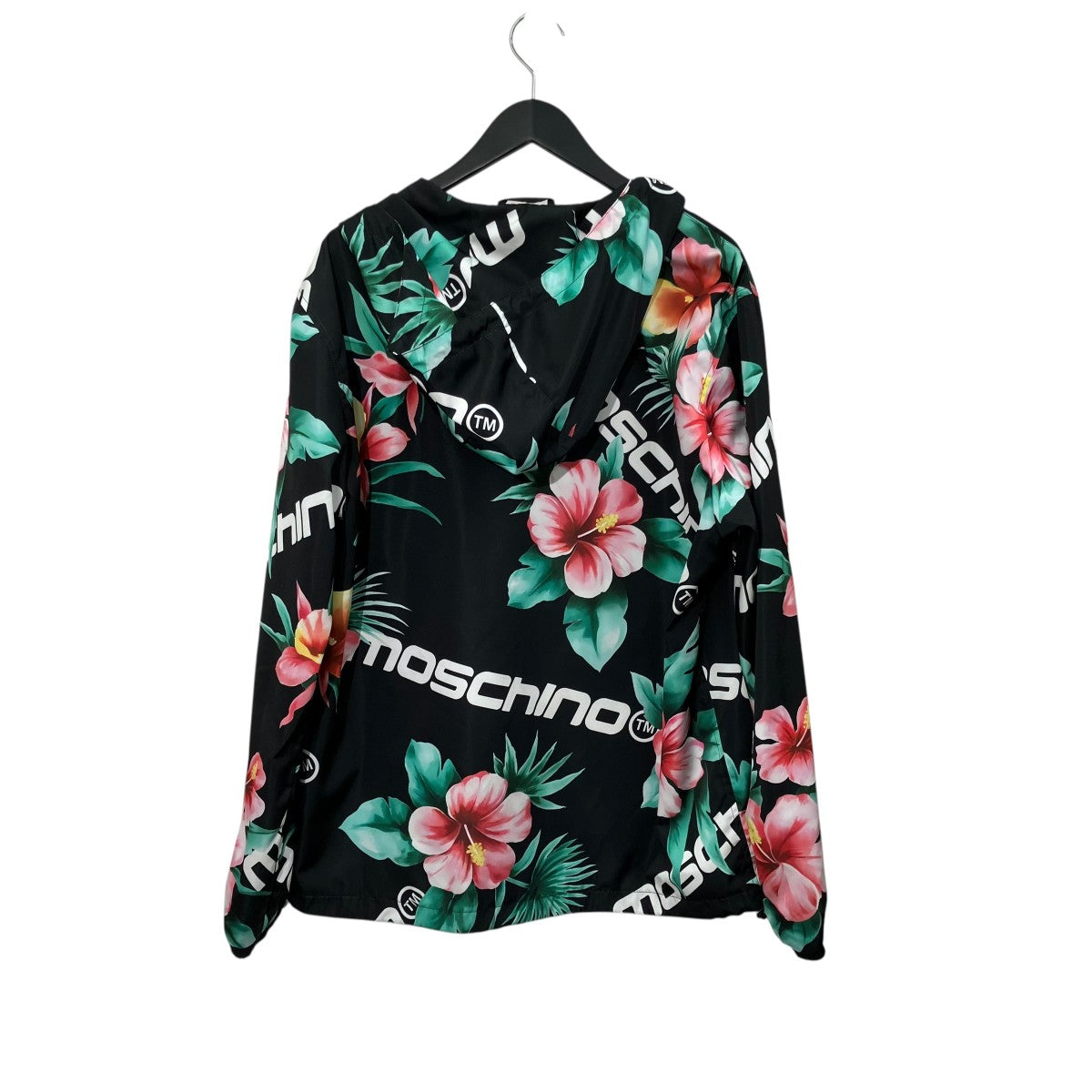 MOSCHINO トロピカル花柄ジャケット221ZPA06192056 古着・中古-2枚目のアイテム画像