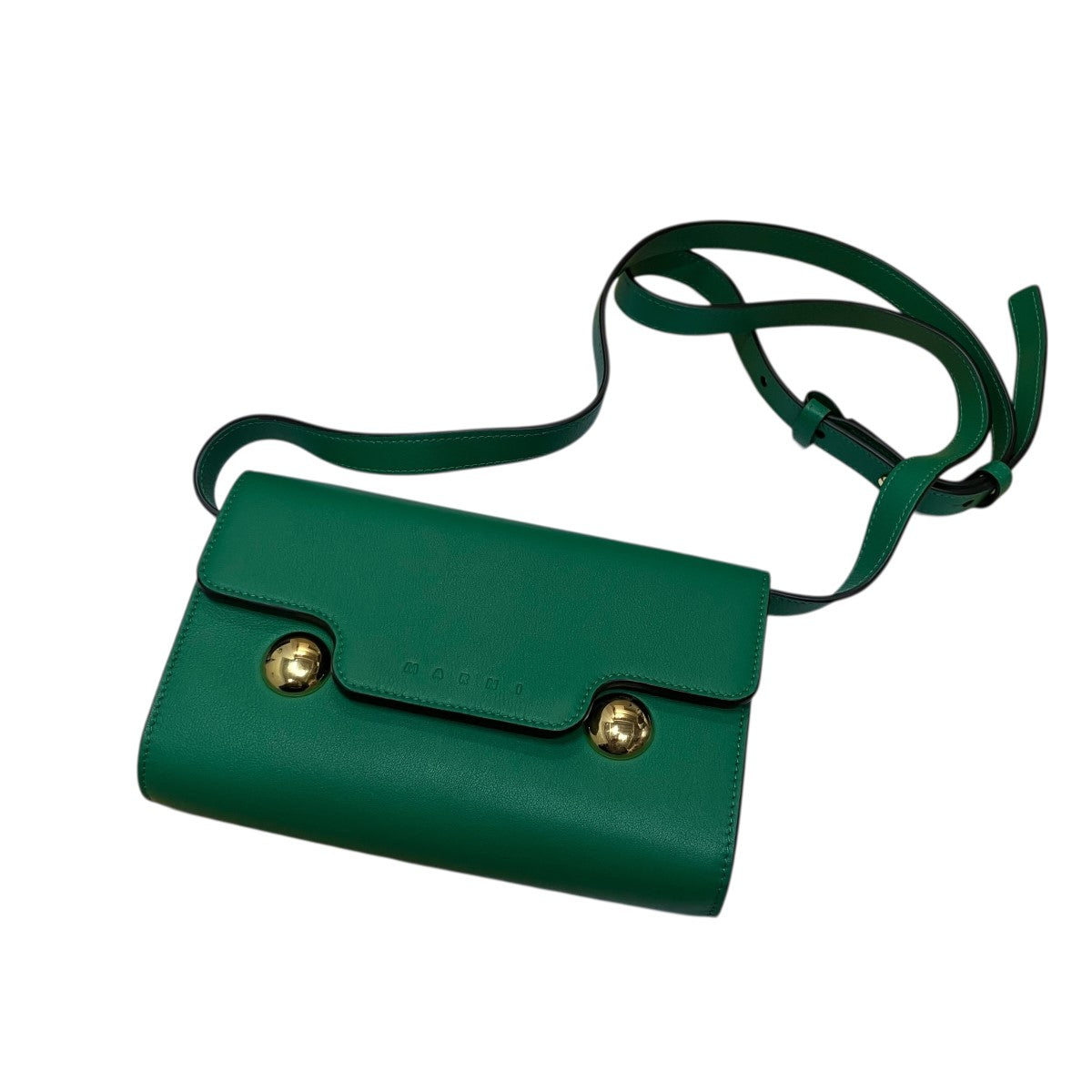MARNI レザーショルダーバッグ 古着・中古-1枚目のアイテム画像