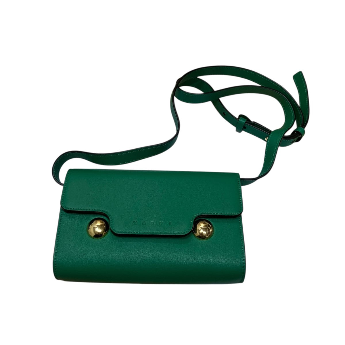 MARNI レザーショルダーバッグ 古着・中古-2枚目のアイテム画像