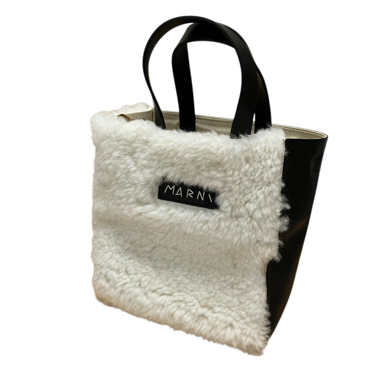 MARNI ミュゼオソフトムートンミニバッグ 古着・中古-1枚目のアイテム画像