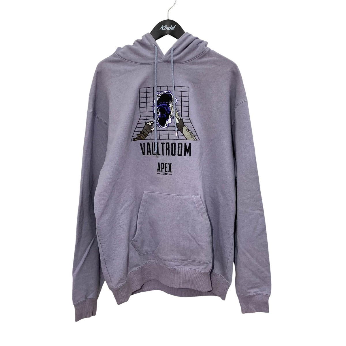 VAULTROOM×APEX LEGENDS レイス刺繍プルオーバーパーカーWRAITH HOODIE 古着・中古-1枚目のアイテム画像