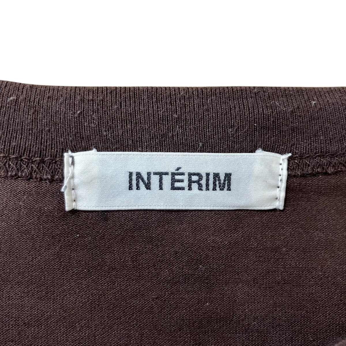 INTERIM ヘンリーネックカットソー 古着・中古-5枚目のアイテム画像