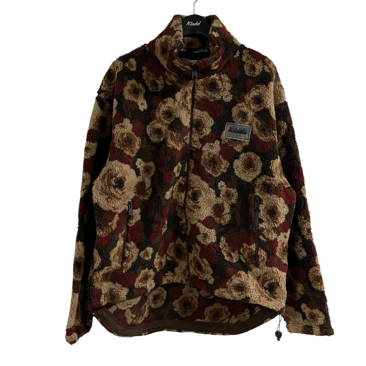 NAPAPIJRI×Martine rose フラワーモチーフボアジャケット 古着・中古-1枚目のアイテム画像
