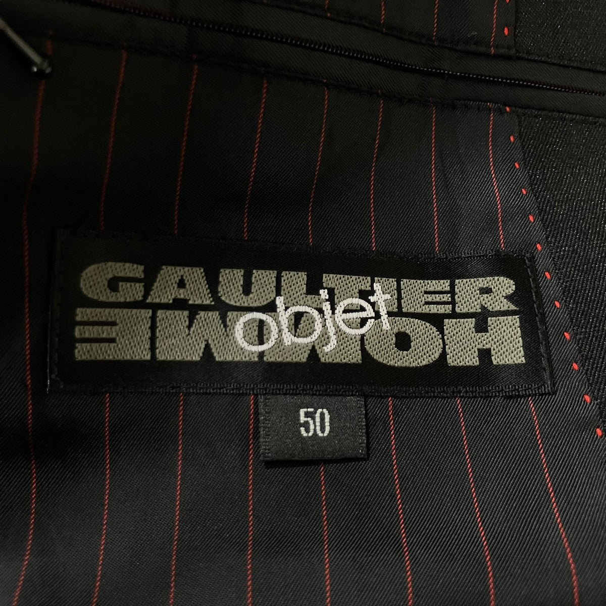 GAULTIER HOMME objet テーラードジャケット 古着・中古-6枚目のアイテム画像