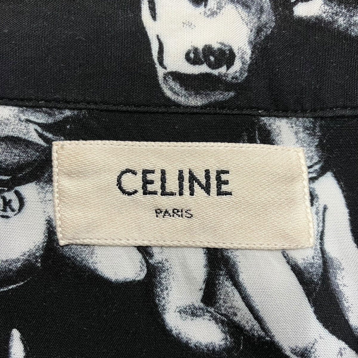CELINE アーティストプリントハーフスリーブシャツ 古着・中古-7枚目のアイテム画像