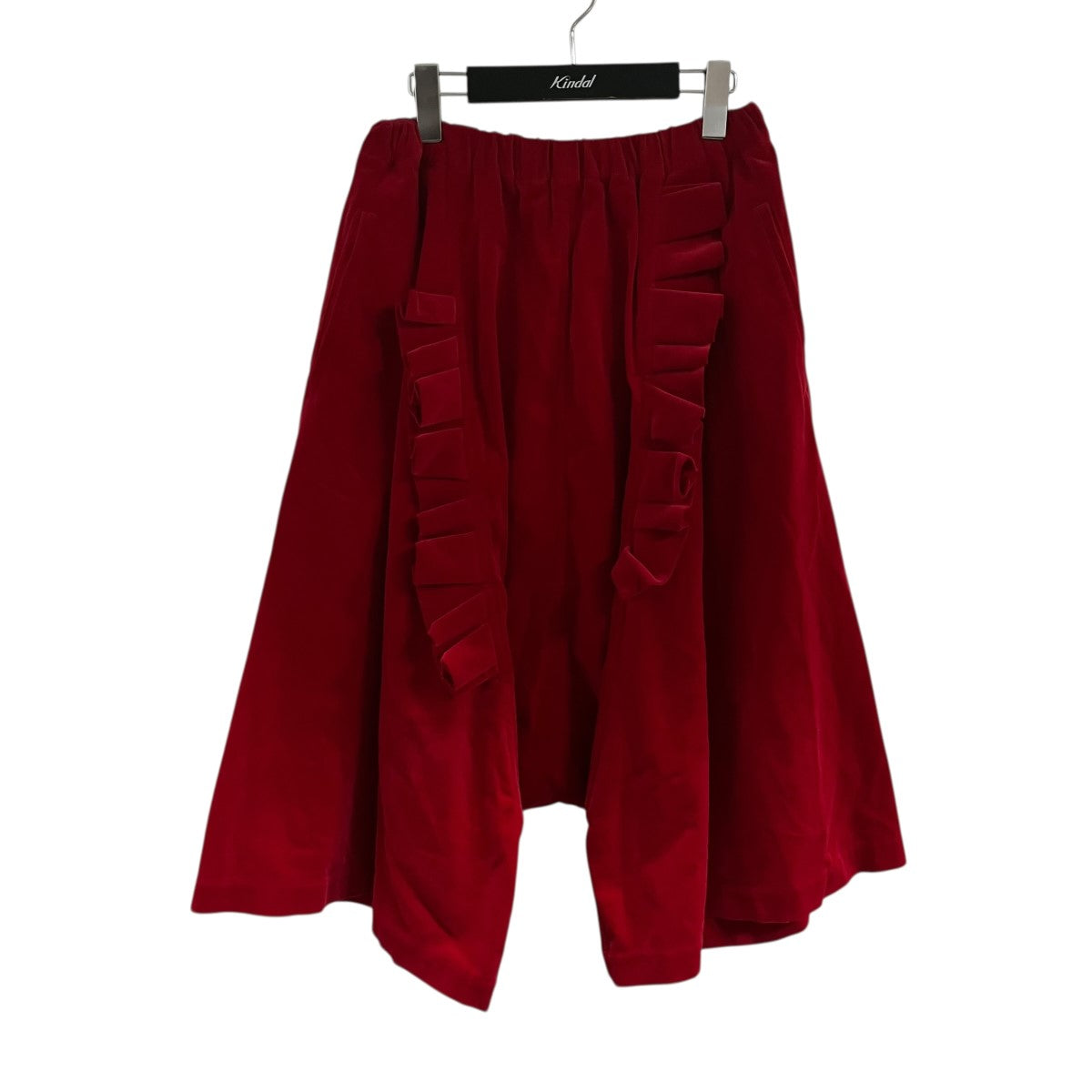 COMME des GARCONS ベロアサルエルパンツ 古着・中古-1枚目のアイテム画像