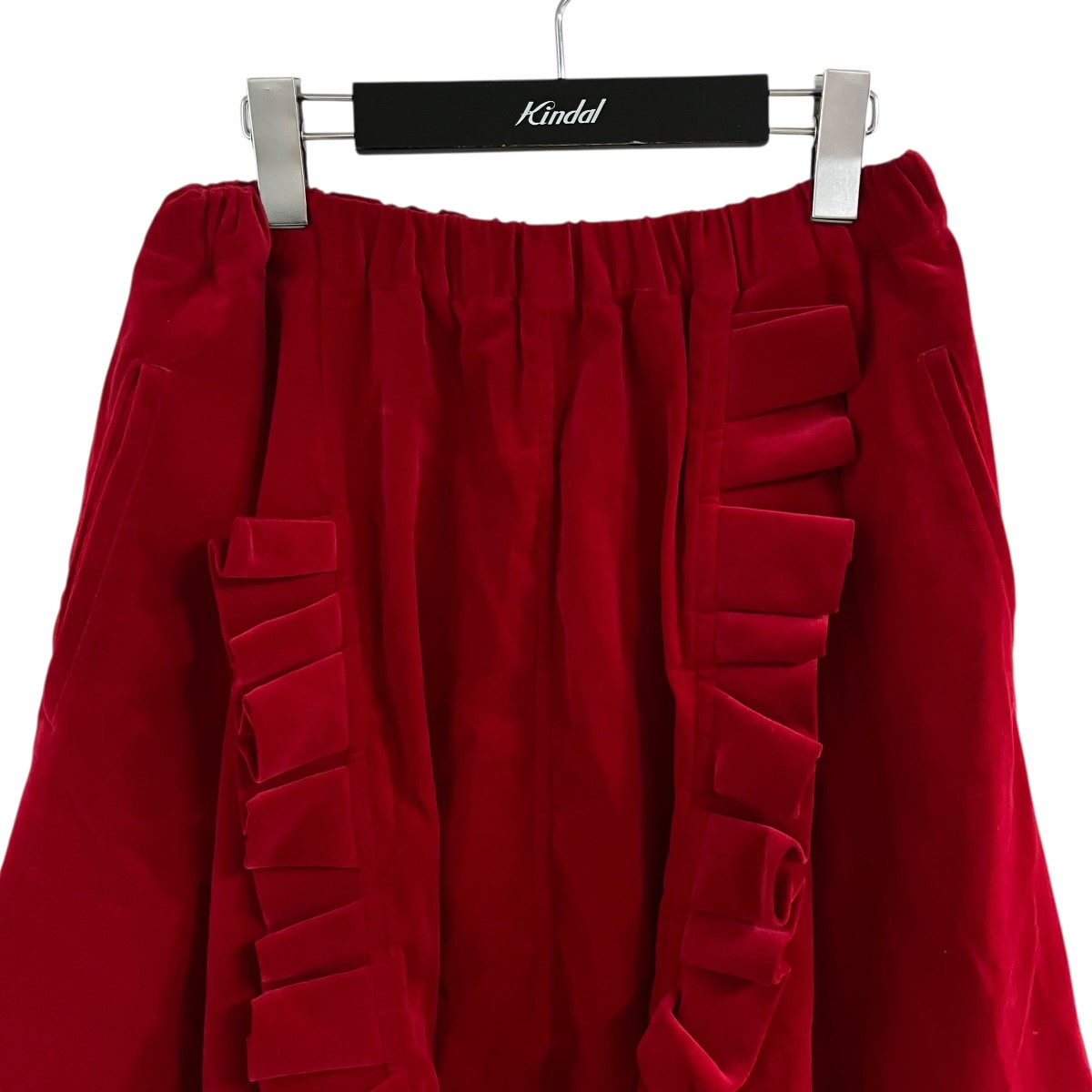 COMME des GARCONS ベロアサルエルパンツ 古着・中古-2枚目のアイテム画像