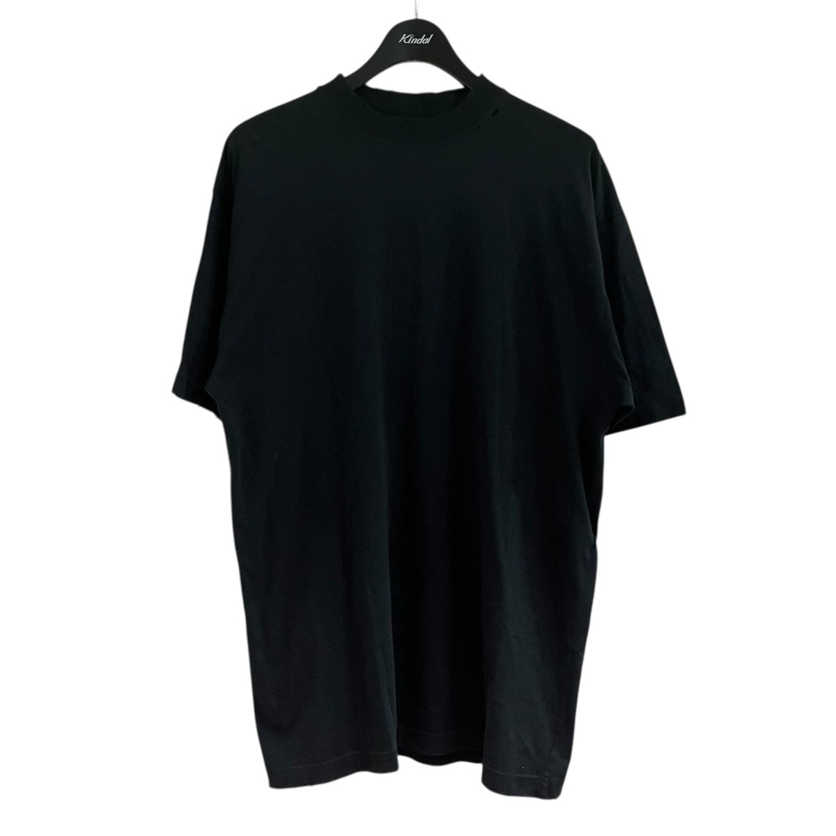 ダメージ加工ネックロゴTシャツ