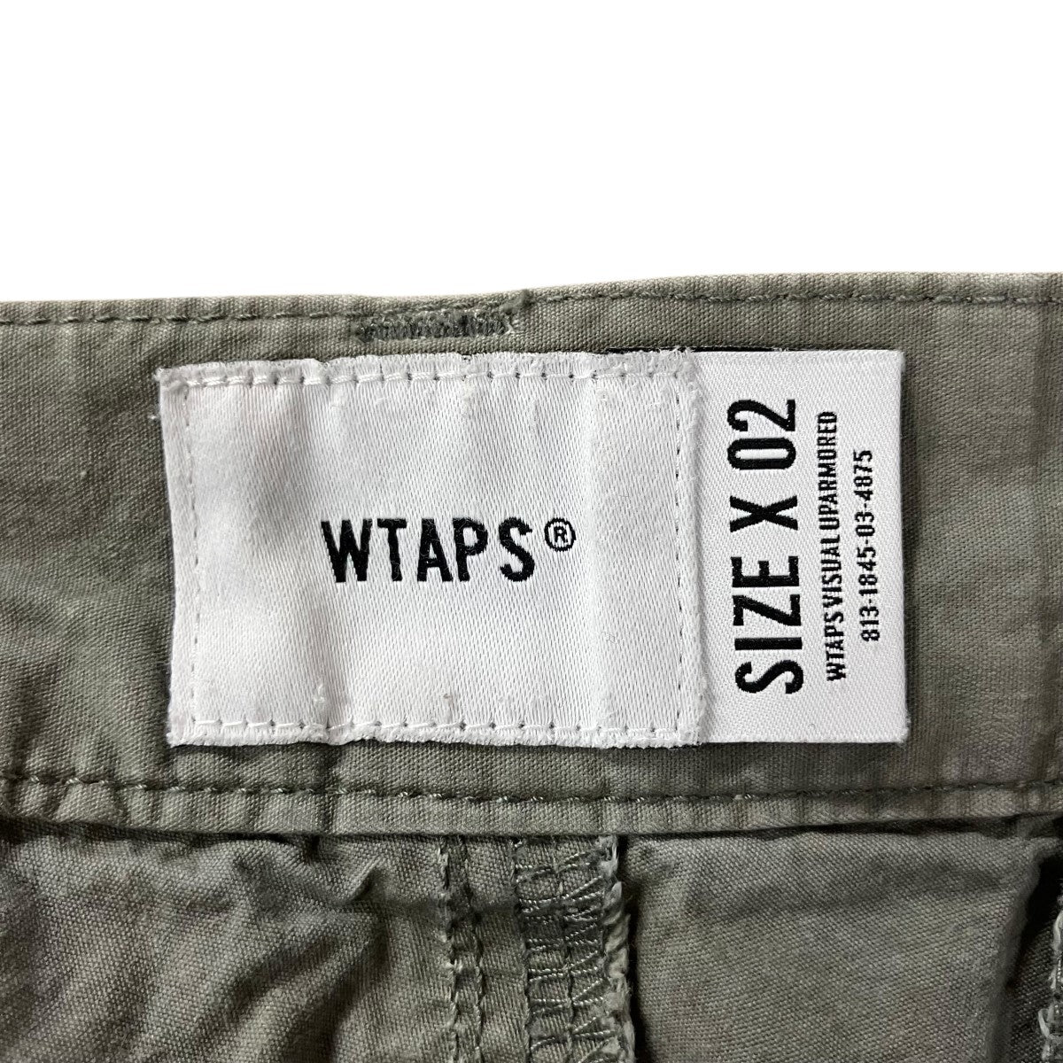 WTAPS カーゴデザインパンツ 古着・中古-7枚目のアイテム画像