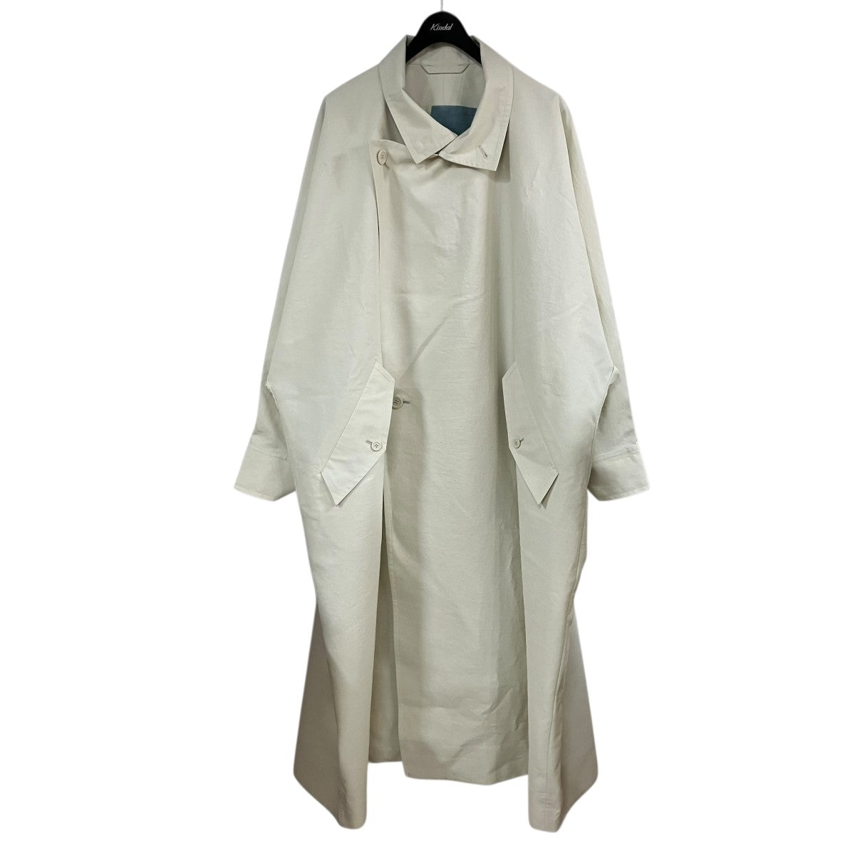 HOMME PLISSE ISSEY MIYAKE デザイントレンチコート 古着・中古-1枚目のアイテム画像