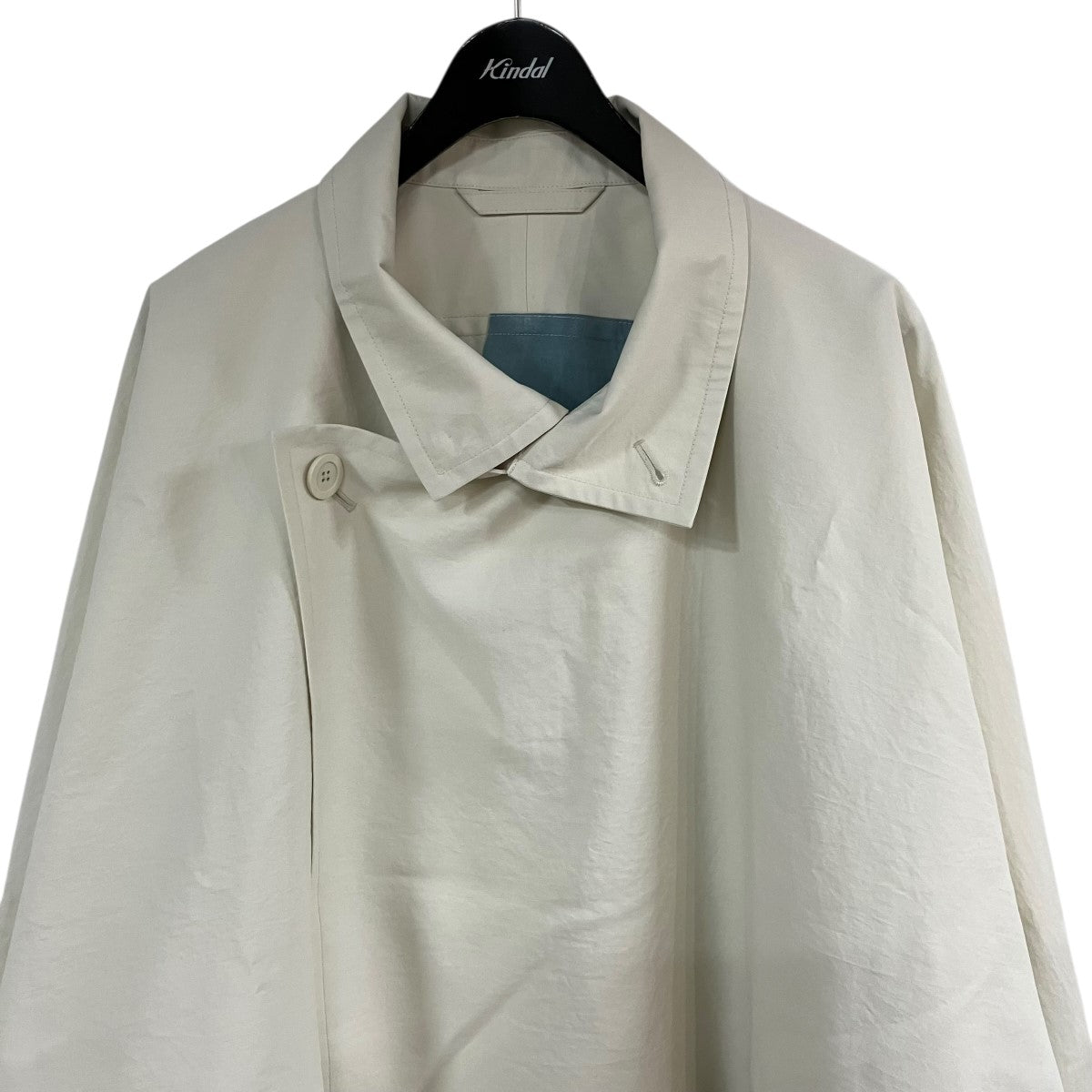 HOMME PLISSE ISSEY MIYAKE デザイントレンチコート 古着・中古-2枚目のアイテム画像