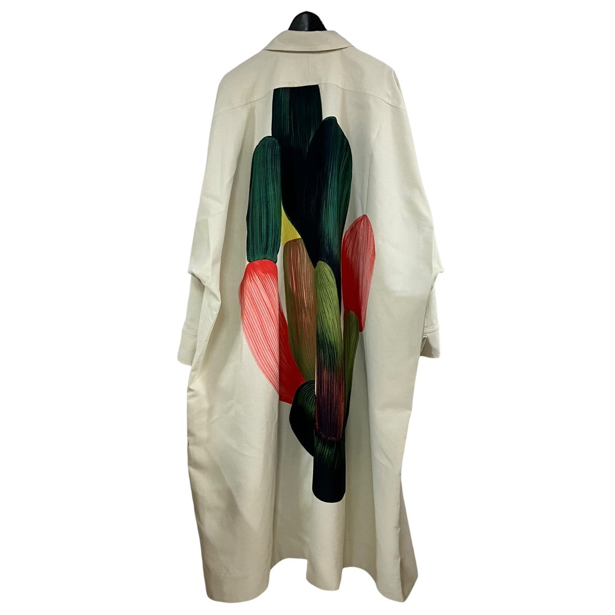 HOMME PLISSE ISSEY MIYAKE デザイントレンチコート 古着・中古-3枚目のアイテム画像