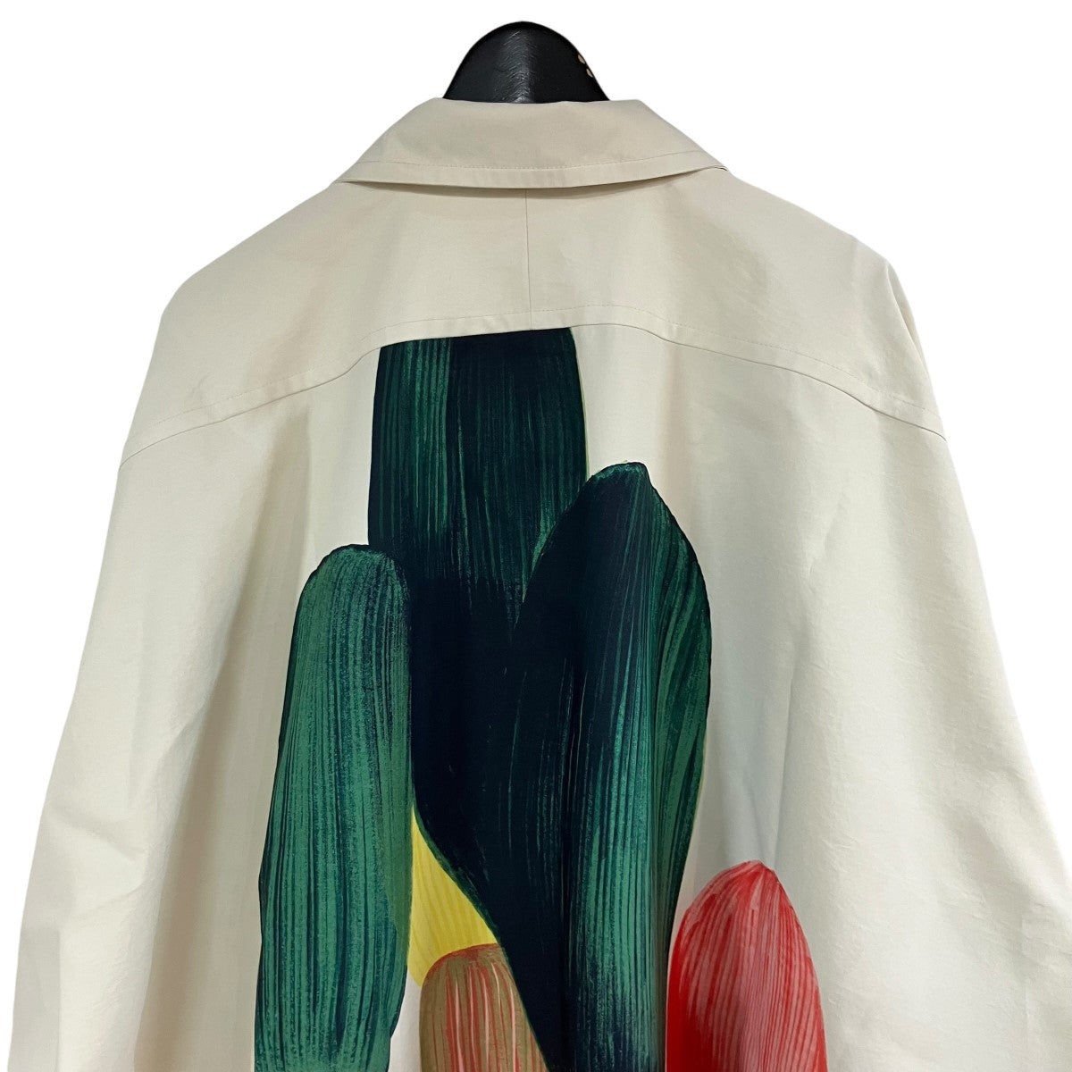 HOMME PLISSE ISSEY MIYAKE デザイントレンチコート 古着・中古-4枚目のアイテム画像
