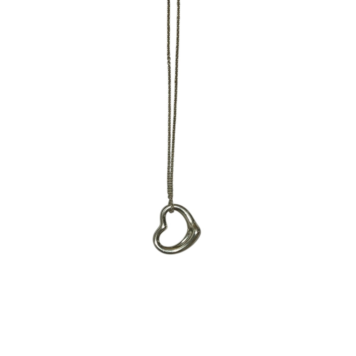 Tiffany ＆ Co．(ティファニー) ハートチャームネックレス OPEN HEART