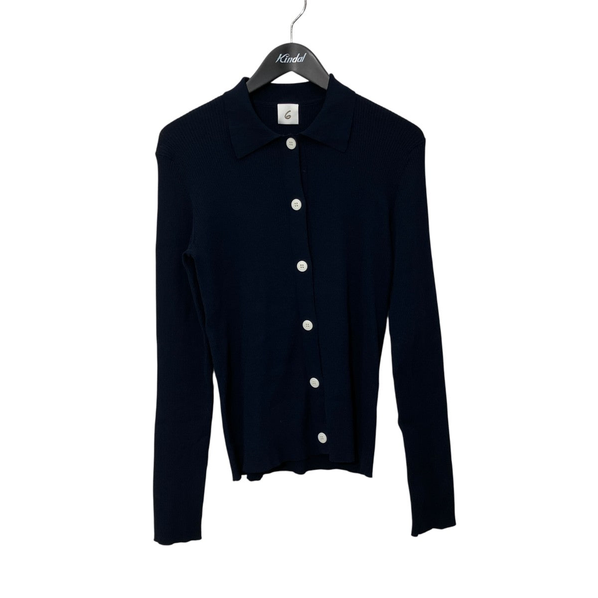 RIB SHIRT CARDIGANリブシャツカーディガン8628-199-0067