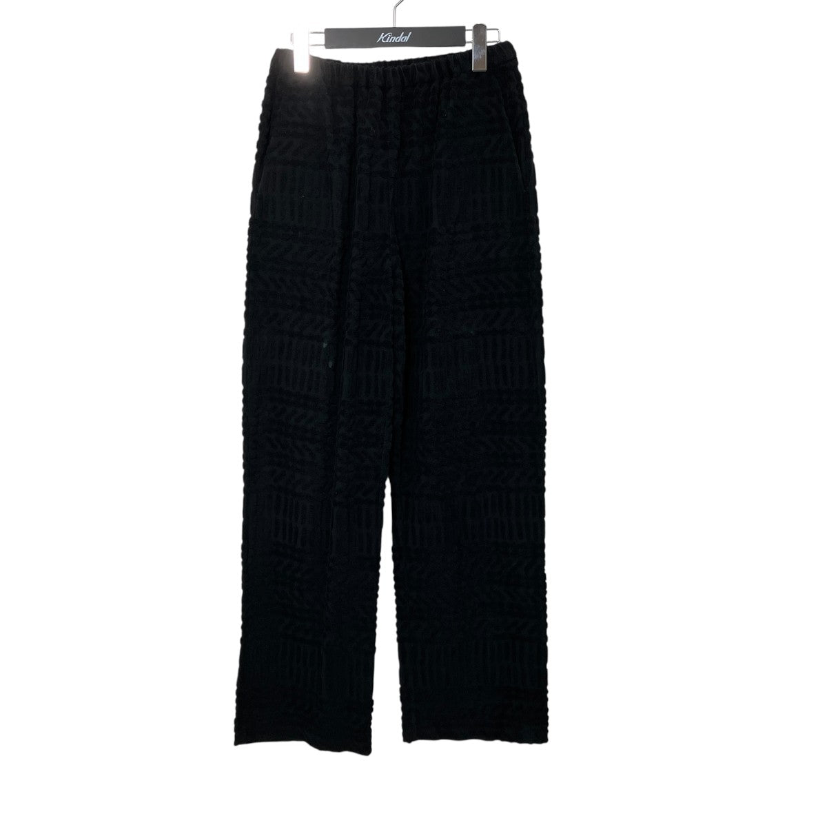 PILE JACQUARD EASY PANTSイージーパンツ8614-241-0585
