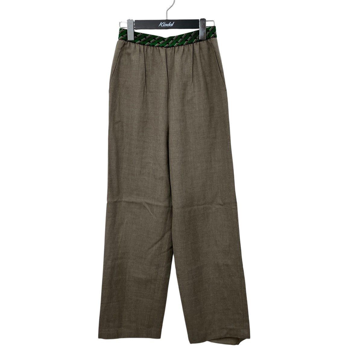 JACQUARD GOMU PANTSイージーパンツ8614-202-0432