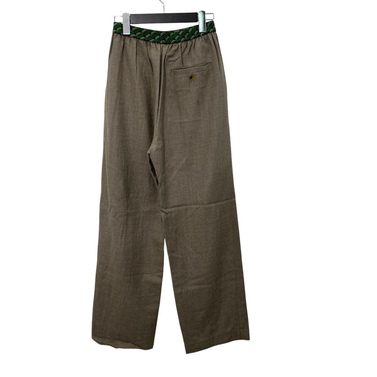 JACQUARD GOMU PANTSイージーパンツ8614-202-0432