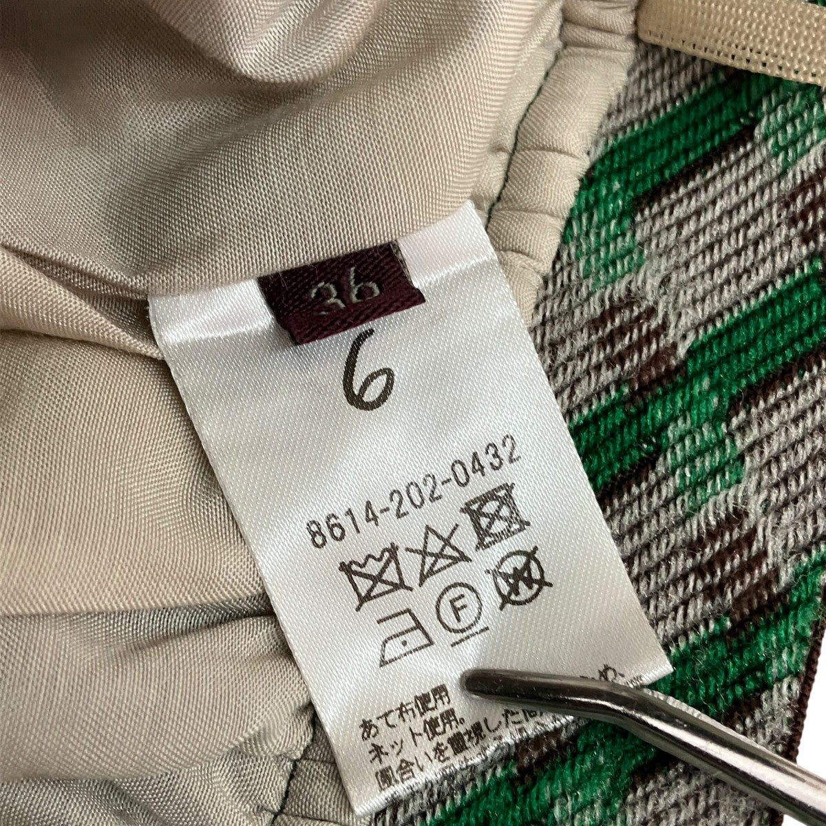JACQUARD GOMU PANTSイージーパンツ8614-202-0432