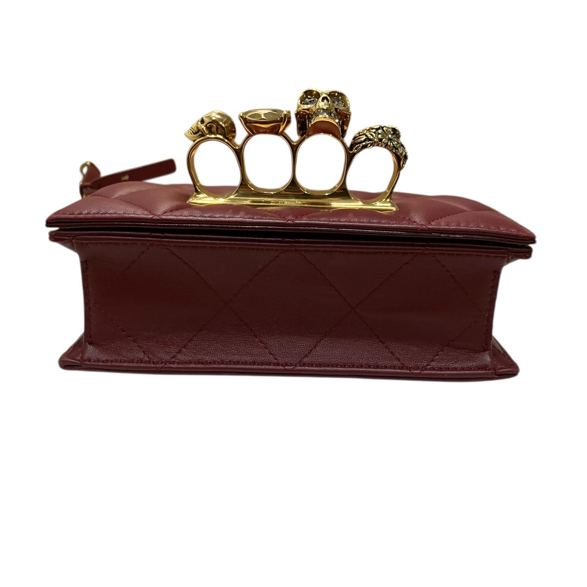 ALEXANDER McQUEEN ジュエルド サッチェル ショルダーバッグ 古着・中古-6枚目のアイテム画像