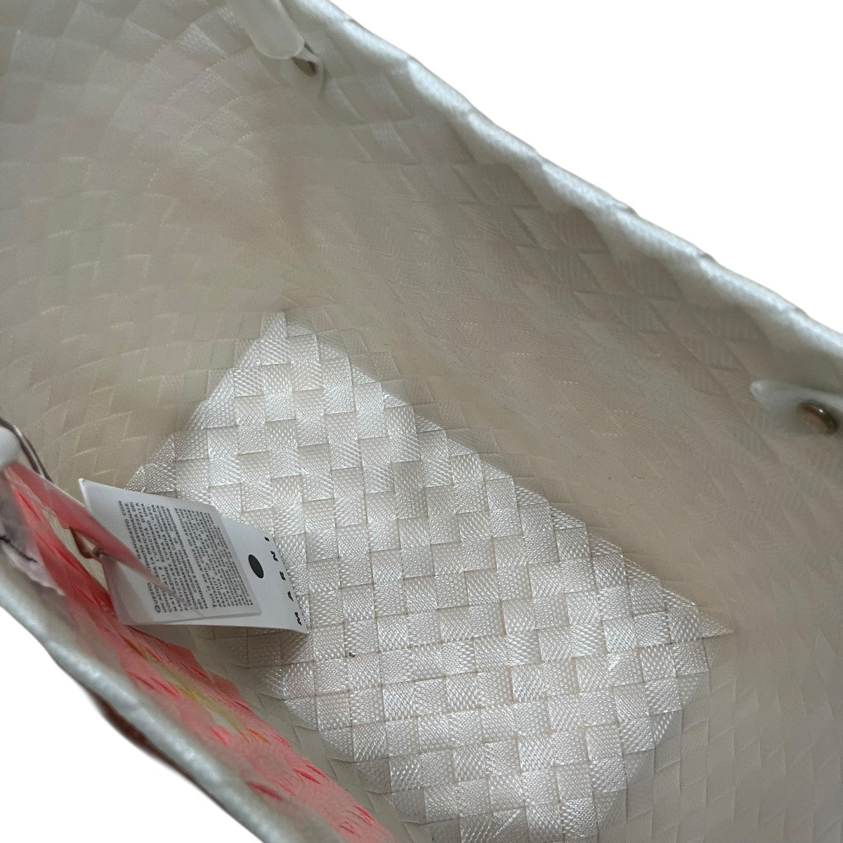 MARNI(マルニ) バスケットバッグ カゴバッグ SHMH0160A0 ホワイト MARNI(マルニ) バスケットバッグ カゴバッグ SHMH0160A0 ホワイト