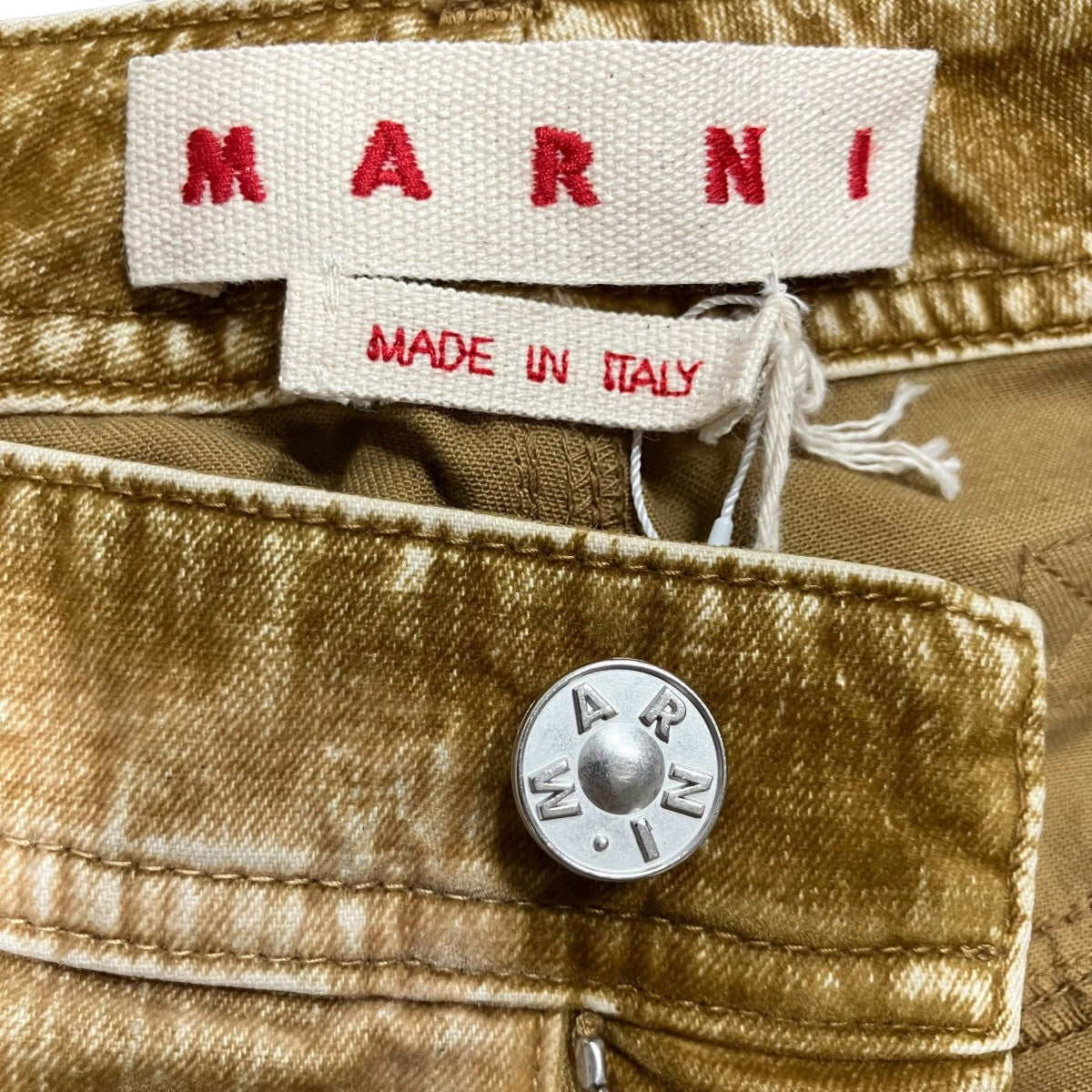 MARNI 25AW フェイテッド ジーンズ フェード加工デニムパンツ 古着・中古-7枚目のアイテム画像