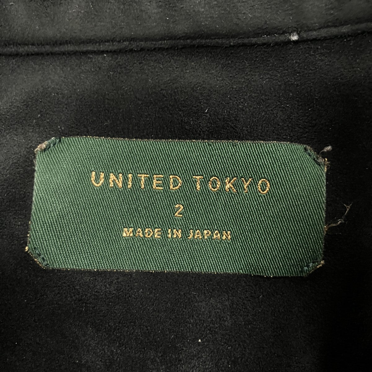 フェイクレザースウェードシャツ