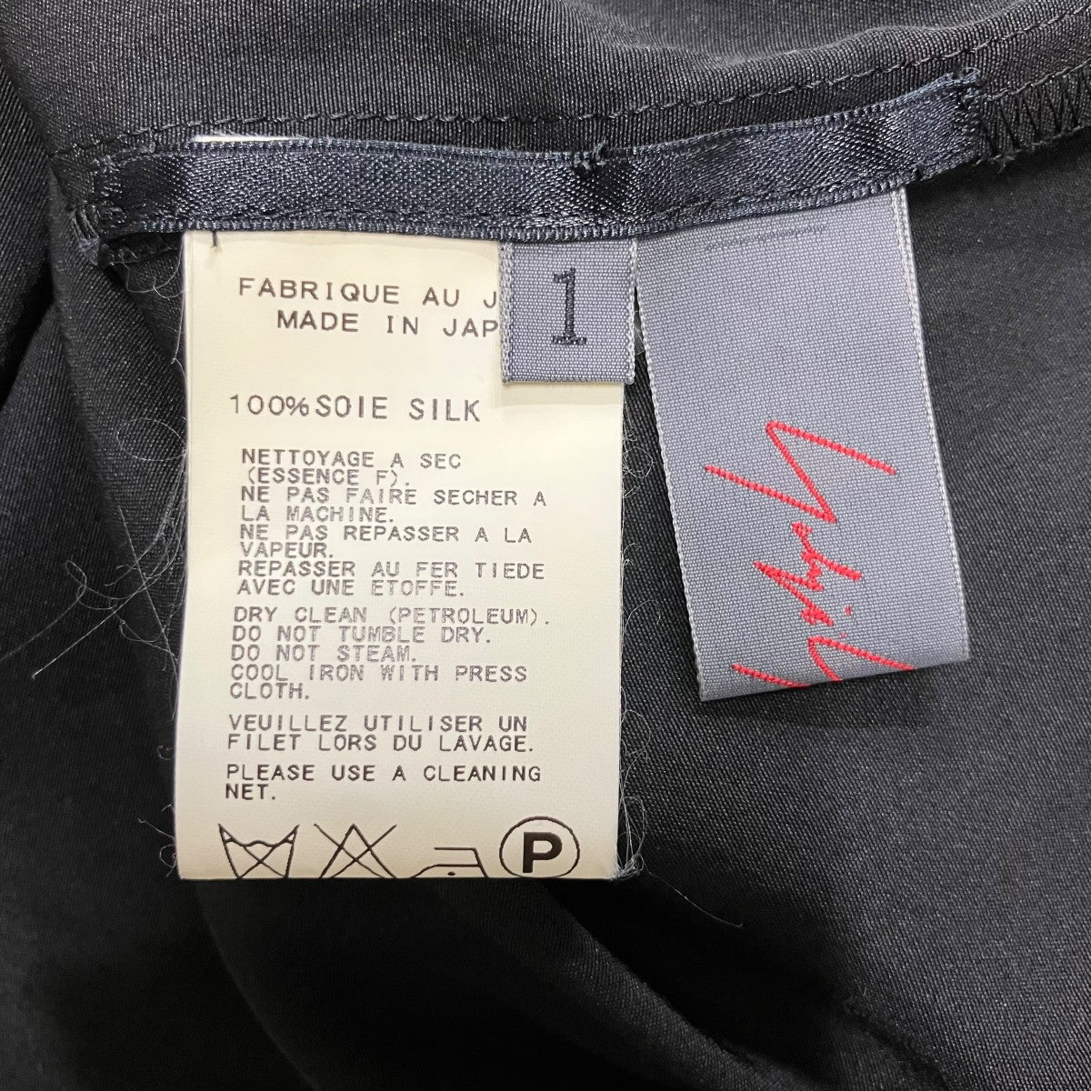 yohji yamamoto+Noir シルクワンピース 古着・中古-5枚目のアイテム画像