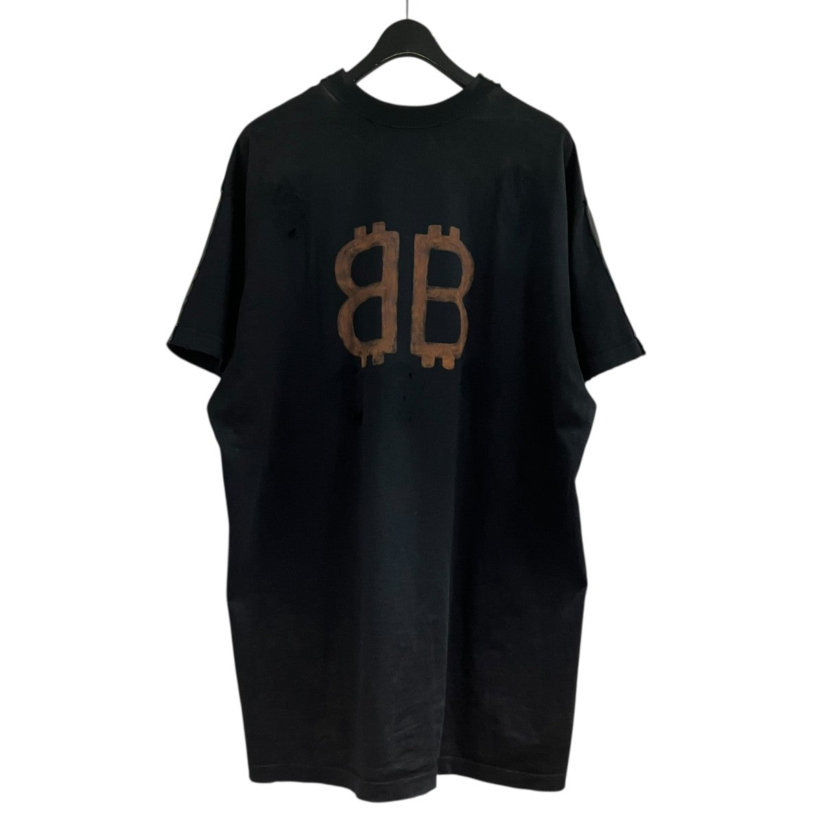 BALENCIAGA エッフェル等プリントダメージ加工Tシャツ 古着・中古-3枚目のアイテム画像