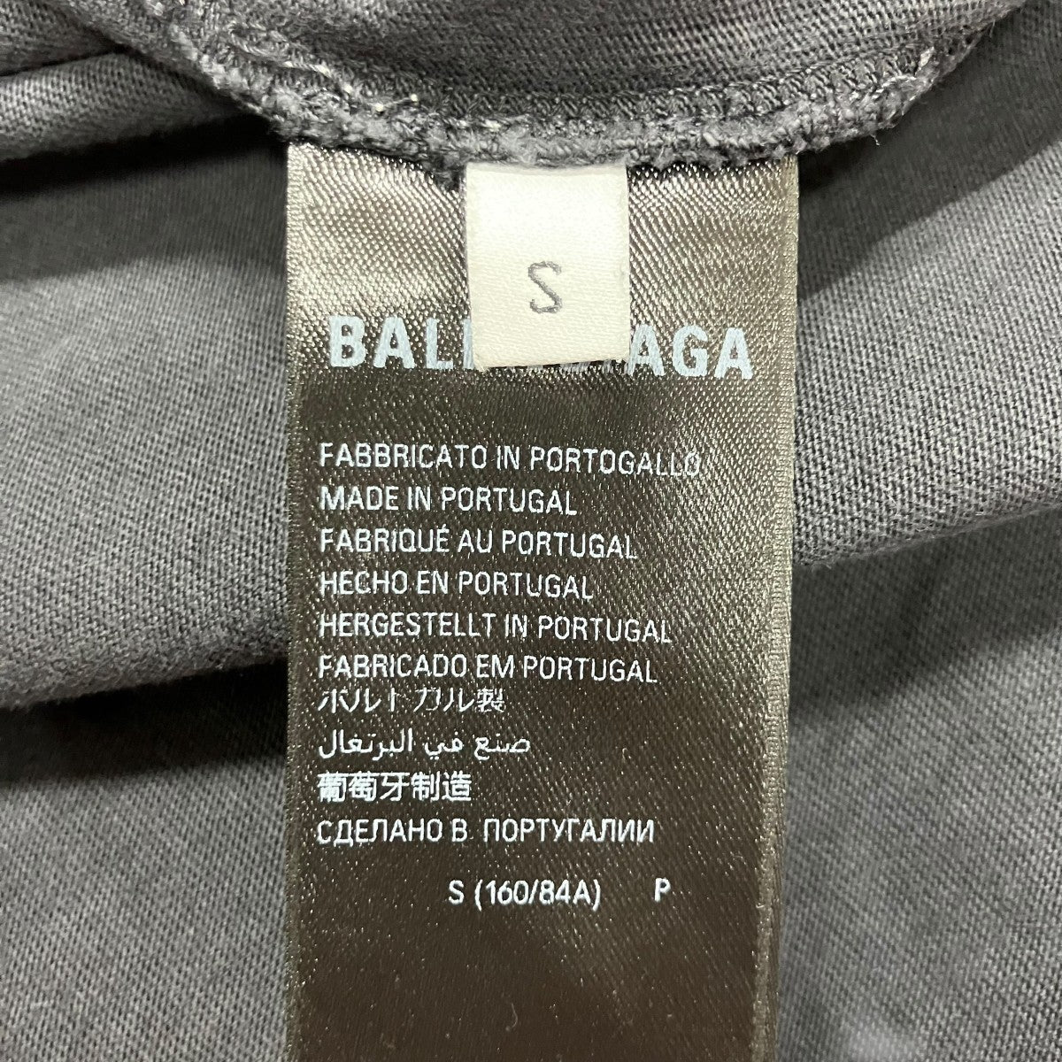 BALENCIAGA ヴィンテージ加工自由の女神プリント半袖Tシャツ 古着・中古-6枚目のアイテム画像