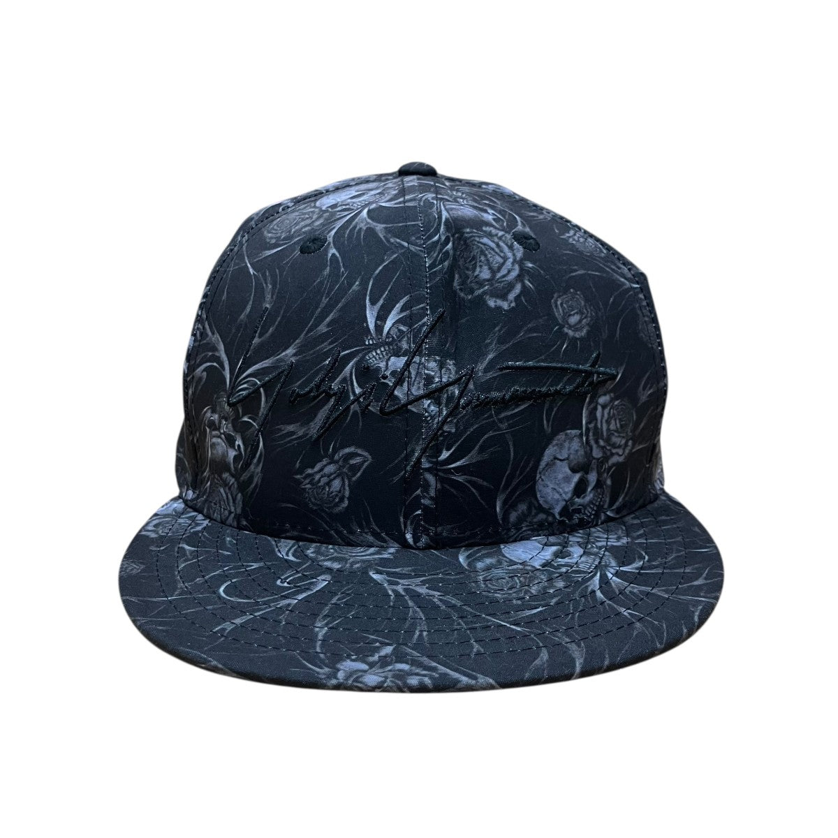 Yohji Yamamoto pour homme×New Era フララープリントキャップ 古着・中古-2枚目のアイテム画像