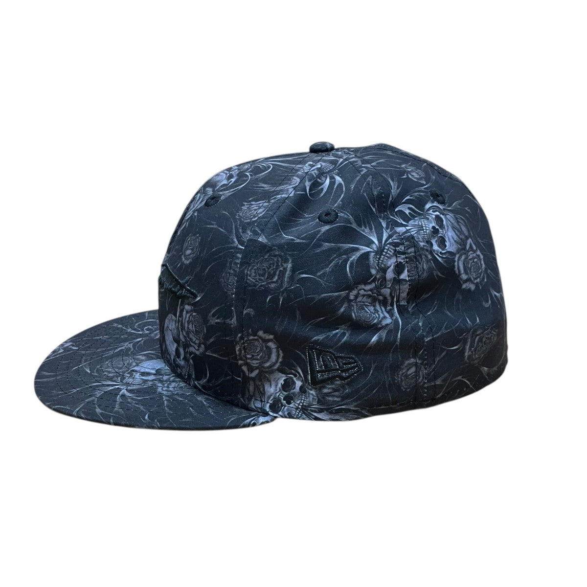 Yohji Yamamoto pour homme×New Era フララープリントキャップ 古着・中古-3枚目のアイテム画像