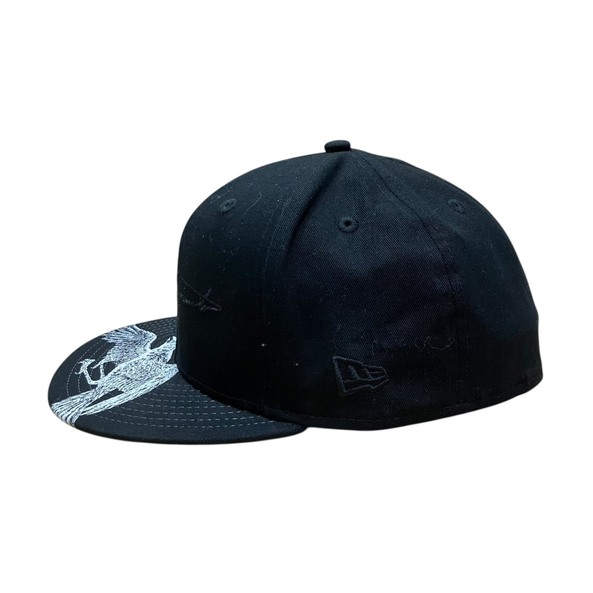 Yohji Yamamoto pour homme×New Era CROW LOGO イーグルプリントキャップ 古着・中古-3枚目のアイテム画像