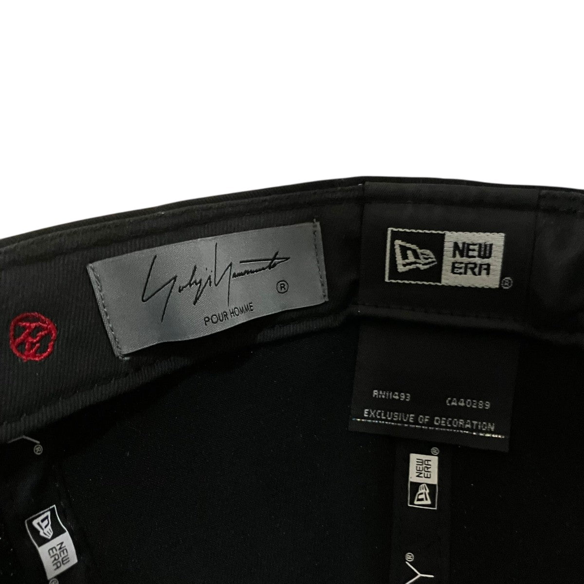 Yohji Yamamoto pour homme×New Era CROW LOGO イーグルプリントキャップ 古着・中古-7枚目のアイテム画像