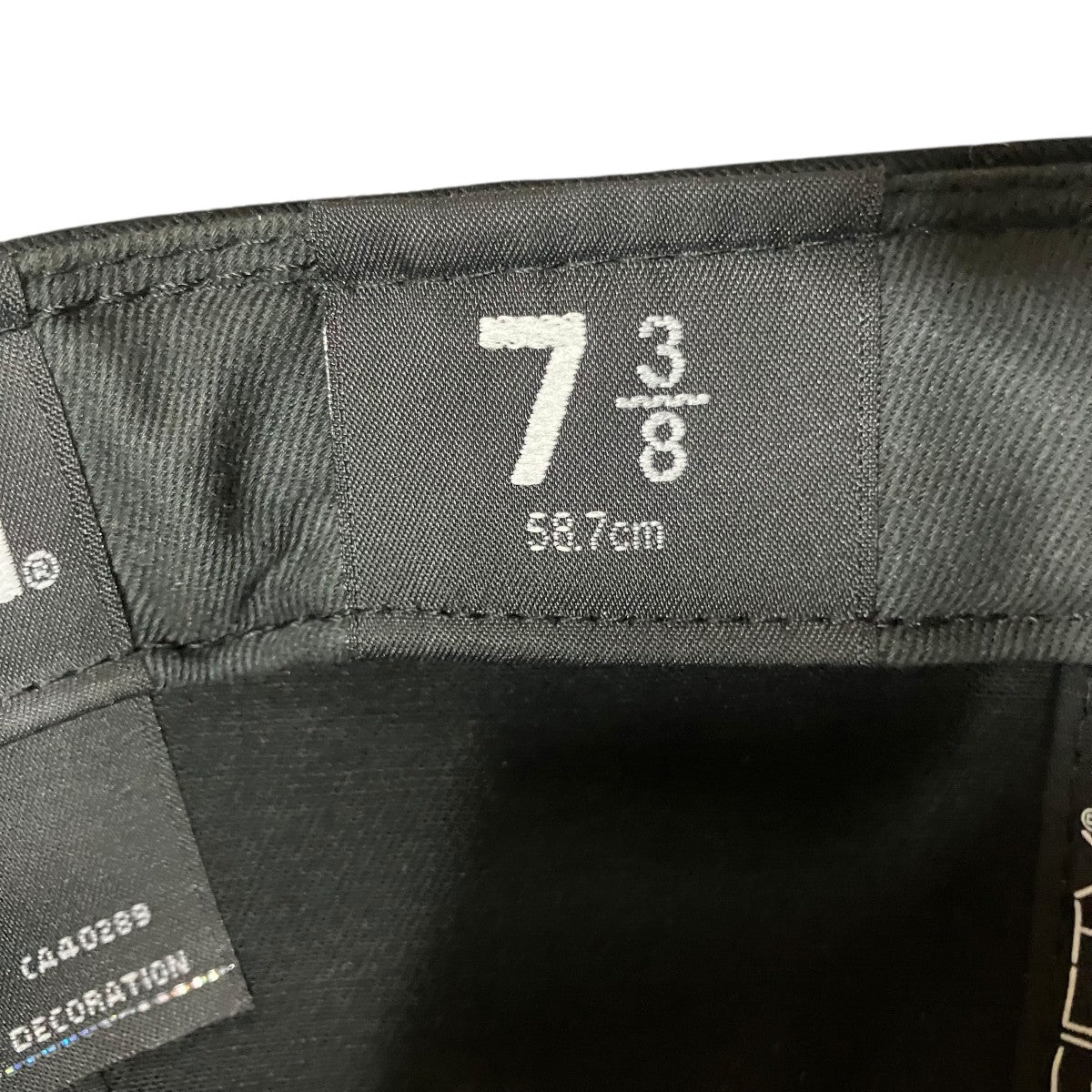 Yohji Yamamoto pour homme×New Era CROW LOGO イーグルプリントキャップ 古着・中古-8枚目のアイテム画像