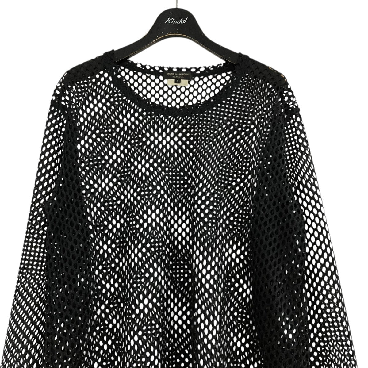 COMME des GARCONS HOMME PLUS ロングメッシュカットソー 古着・中古-2枚目のアイテム画像