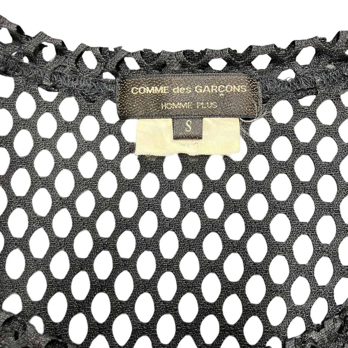 COMME des GARCONS HOMME PLUS ロングメッシュカットソー 古着・中古-5枚目のアイテム画像