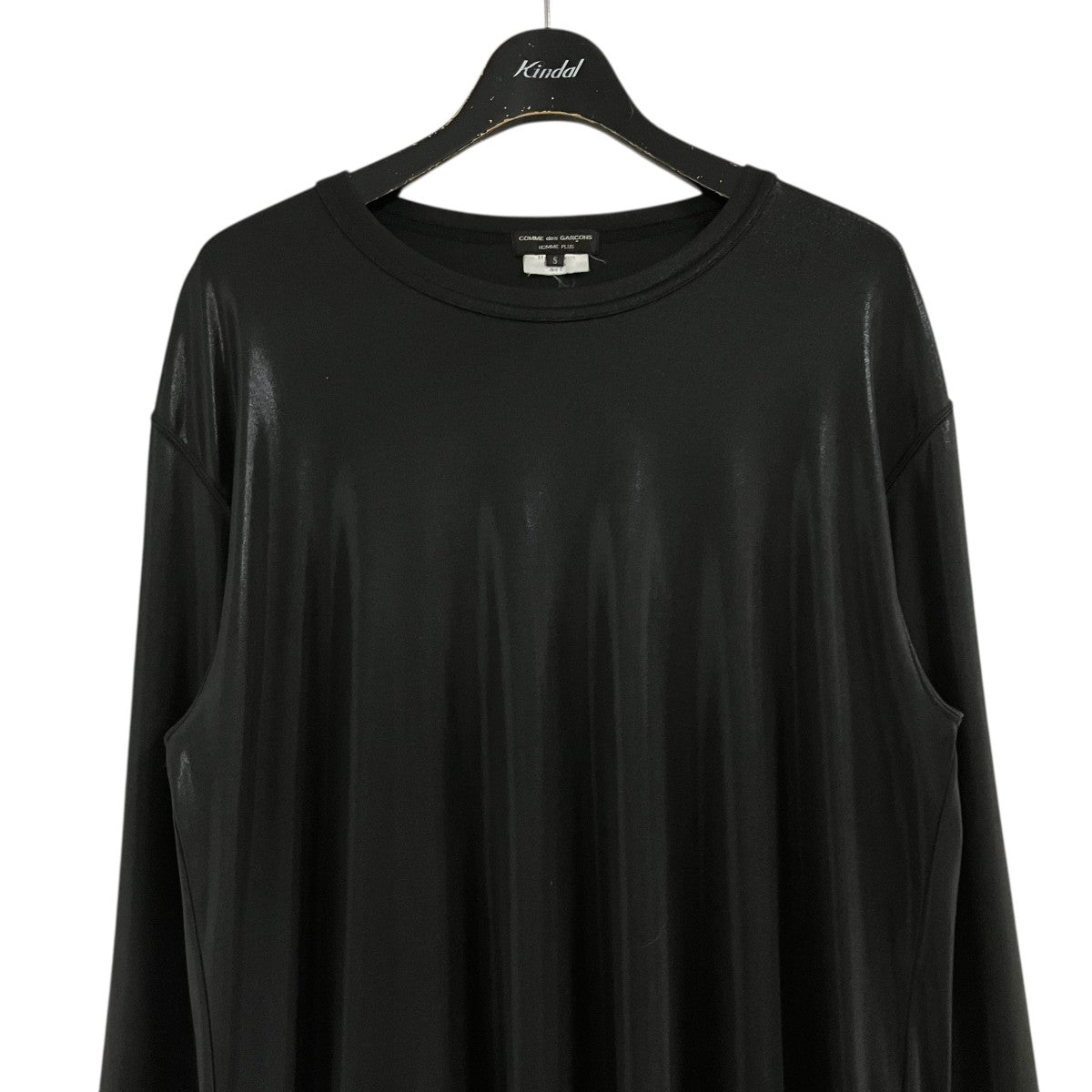 COMME des GARCONS HOMME PLUS ポリエステルロングカットソー 古着・中古-2枚目のアイテム画像