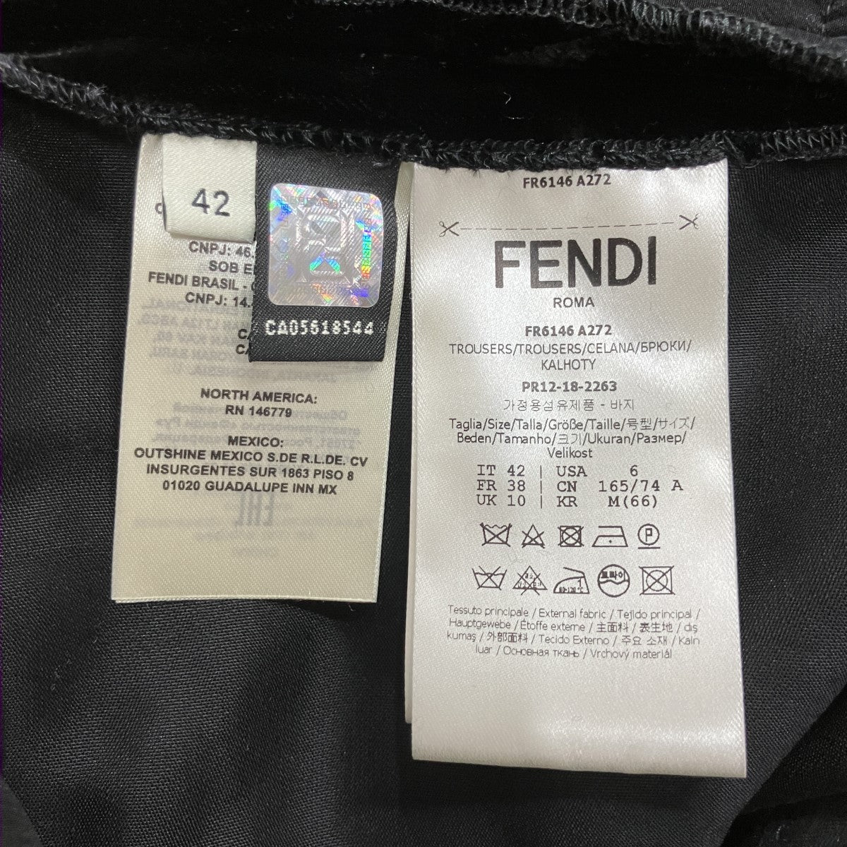 ベロアパンツ